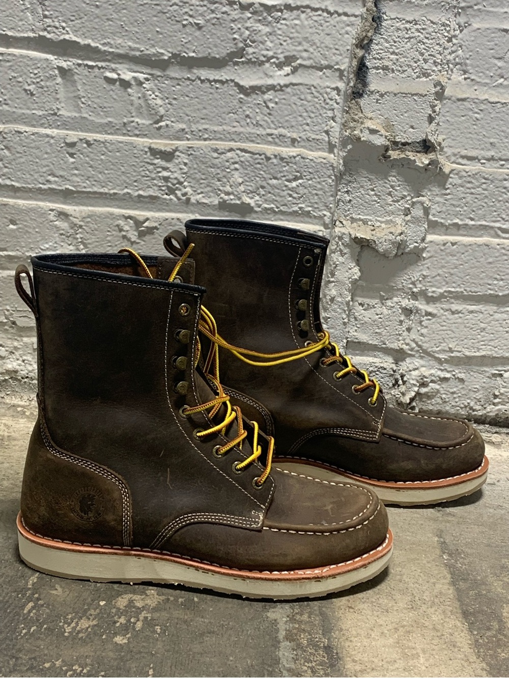 NWOB Rock Rooster Mantua 8” MENS Soft Toe Work Boots - 11.5 MENS - Picture 13 of 16